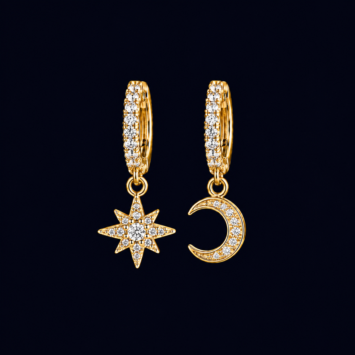 Boucles d’oreilles Astéria